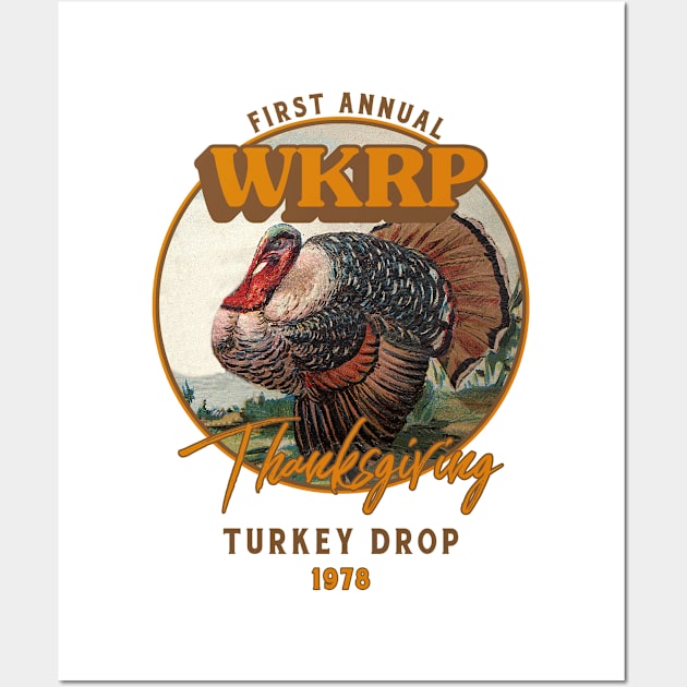 WKRP Turkey Wall Art by nidspag